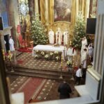 25.12.2021. Kielce. Uroczysta msza świąteczna / Wiktor Taszłow / Radio Kielce