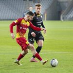 24.11.2021. Kielce. Mecz Fortuna 1 Ligi: Korona Kielce - GKS Tychy / Wiktor Taszłow / Radio Kielce