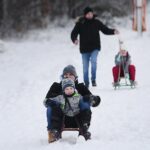 25.12.2021. Kielce. Stok narciarski „Telegraf” / Wiktor Taszłow / Radio Kielce