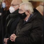 29.12.2021. Starachowice. Msza Św. w intencji Prymasa Tysiąclecia. Na zdjęciu poseł Krzysztof Lipiec / Wiktor Taszłow / Radio Kielce