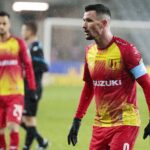 30.11.2021. Kielce. Mecz 1/8 finału Fortuna Pucharu Polski: Korona Kielce - Górnik Łęczna / Wiktor Taszlow / Radio Kielce
