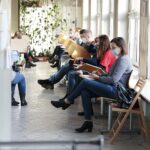 02.12.2021. Kielce. Pracownicy urzędu marszałkowskiego oddają honorowo krew / Wiktor Taszłow / Radio Kielce