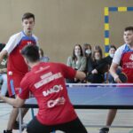 02.12.2021. Kielce. Pokazowa lekcja tenisa stołowego / Wiktor Taszłow / Radio Kielce