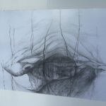 02.12.2021. Kielce. Galeria Oranżeria. Wystawa podsumowująca projekt „Il Segno dei Canti” / Wiktor Taszłow / Radio Kielce