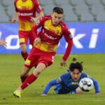 03.11.2021. Kielce. Mecz 1/16 finału Pucharu Polski: Korona Kielce - Stomil Olsztyn / Wiktor Taszłow / Radio Kielce