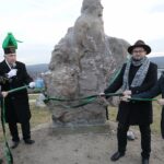 04.12.2021. Kielce. Odsłonięcie pomnika Hilarego Mali w Ogrodzie Botanicznym / Wiktor Taszłow / Radio Kielce