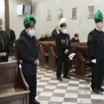 04.12.2021. Kielce. Klasztor na Karczówce. Msza Barbórkowa w intencji górników. / Wiktor Taszłow / Radio Kielce