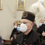 04.12.2021. Kielce. Klasztor na Karczówce. Msza Barbórkowa w intencji górników. / Wiktor Taszłow / Radio Kielce