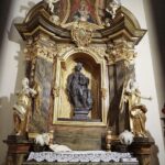 04.12.2021. Kielce. Klasztor na Karczówce. Msza Barbórkowa w intencji górników. / Wiktor Taszłow / Radio Kielce