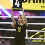 04.12.2021. Kielce. Suzuki Boxing Night X. Walka wieczoru: Michał Łoniewski - Daniel Adamiec / Wiktor Taszłow / Radio Kielce