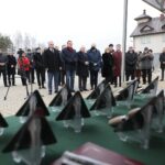 05.12.2021. Wolica. Wmurowanie aktu erekcyjnego pod budowę przychodni / Wiktor Taszłow / Radio Kielce