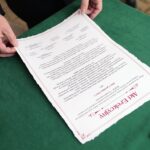 05.12.2021. Wolica. Wmurowanie aktu erekcyjnego pod budowę przychodni / Wiktor Taszłow / Radio Kielce