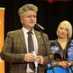 05.12.2021. Kielce. XVI Gala „Laur Wolontariatu”. Na zdjęciu: senator Krzysztof Słoń / Wiktor Taszłow / Radio Kielce