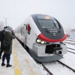 13.12.2021. Końskie. Wizyta wiceministra infrastruktury Grzegorza Witkowskiego / Wiktor Taszłow / Radio Kielce