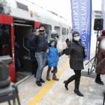 13.12.2021. Końskie. Wizyta wiceministra infrastruktury Grzegorza Witkowskiego / Wiktor Taszłow / Radio Kielce