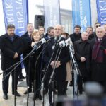13.12.2021. Końskie. Wizyta wiceministra infrastruktury Grzegorza Witkowskiego / Wiktor Taszłow / Radio Kielce