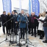 13.12.2021. Końskie. Wizyta wiceministra infrastruktury Grzegorza Witkowskiego / Wiktor Taszłow / Radio Kielce