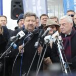 13.12.2021. Końskie. Wizyta wiceministra infrastruktury Grzegorza Witkowskiego / Wiktor Taszłow / Radio Kielce