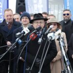 13.12.2021. Końskie. Wizyta wiceministra infrastruktury Grzegorza Witkowskiego / Wiktor Taszłow / Radio Kielce