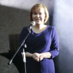 13.12.2021. Kielce. Otwarcie bilardowych mistrzostw Polski. Na zdjęciu: Anna Krupka - wiceminister sportu i turystyki / Wiktor Taszłow / Radio Kielce