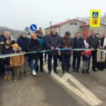 14.12.2021. Janik. Otwarcie wyremontowanej ulicy Szkolnej / Emilia Sitarska / Radio Kielce