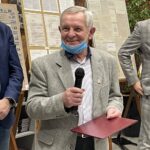 10.12.2021. Ostrowiec Świętokrzyski. Wystawa dotycząca stanu wojennego. Na zdjęciu: Jerzy Jabłoński - przewodniczący Stowarzyszenia „Wolni i Solidarni 1980-1989” / Emilia Sitarska / Radio Kielce