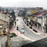 20.03.2016 Działoszyce. Widok na miasto. Kamienice. / Jarosław Kubalski / Radio Kielce