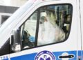 22.04.2020 Kielce. Koronawirus. Epidemia. Wojewódzki Szpital Zespolony. Karetka / Jarosław Kubalski / Radio Kielce