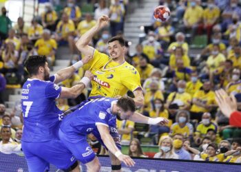 06.06.2021 Kielce. PGNiG Superliga piłkarzy ręcznych. Mecz Łomża Vive Kielce - Orlen Wisła Płock / Jarosław Kubalski / Radio Kielce