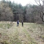 22.11.2021. Kompleks Lasów Cisowskich. W tym miejscu stała historyczna leśniczówka w której przebywał Piłsudski / Jarosław Kubalski / Radio Kielce