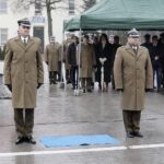 06.12.2021 Kielce Centrum Przygotowań do Misji Zagranicznych. Przejęcie obowiązków komendanta CPdMZ przez pułkownika Adama Włoczewskiego. Na zdjęciu od lewej: ppłk Jarosław Zdanowicz i płk Adam Włoczewski / Jarosław Kubalski / Radio Kielce