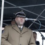 06.12.2021 Kielce Centrum Przygotowań do Misji Zagranicznych. Przejęcie obowiązków komendanta CPdMZ przez pułkownika Adama Włoczewskiego. Na zdjęciu pułkownik Adam Włoczewski / Jarosław Kubalski / Radio Kielce