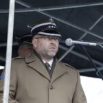 06.12.2021 Kielce Centrum Przygotowań do Misji Zagranicznych. Przejęcie obowiązków komendanta CPdMZ przez pułkownika Adama Włoczewskiego. Na zdjęciu pułkownik Adam Włoczewski / Jarosław Kubalski / Radio Kielce