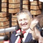 17.12.2021. Radio Kielce. Finał przedświątecznej akcji "Choinka pod choinkę". Wojewoda Zbigniew Koniusz / Jarosław Kubalski / Radio Kielce