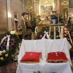 22.12.2021 Kielce. Kościół pw św. Wojciecha. Pogrzeb żołnierza AK majora Zbigniewa Mielczarka i jego syna Zbigniewa / Jarosław Kubalski / Radio Kielce