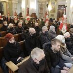 22.12.2021 Kielce. Kościół pw św. Wojciecha. Pogrzeb żołnierza AK majora Zbigniewa Mielczarka i jego syna Zbigniewa / Jarosław Kubalski / Radio Kielce
