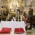 22.12.2021 Kielce. Kościół pw św. Wojciecha. Pogrzeb żołnierza AK majora Zbigniewa Mielczarka i jego syna Zbigniewa / Jarosław Kubalski / Radio Kielce