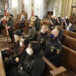 22.12.2021 Kielce. Kościół pw św. Wojciecha. Pogrzeb żołnierza AK majora Zbigniewa Mielczarka i jego syna Zbigniewa / Jarosław Kubalski / Radio Kielce
