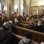 22.12.2021 Kielce. Kościół pw św. Wojciecha. Pogrzeb żołnierza AK majora Zbigniewa Mielczarka i jego syna Zbigniewa / Jarosław Kubalski / Radio Kielce