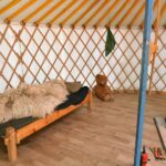 Gustawów, gm. Fałków. Jurty / Magdalena Galas-Klusek / Radio Kielce