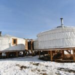 Gustawów, gm. Fałków. Jurty / Magdalena Galas-Klusek / Radio Kielce