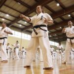 27.08.2021 Kielce. Letni Obóz Karate Shinkyokushinkai / Jarosław Kubalski / Radio Kielce