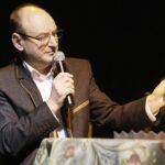 01.11.2021 Kielce. DŚT. Promocja zbioru opowiadań Grzegorza Raka. Na zdjęciu Grzegorz Rak / Jarosław Kubalski / Radio Kielce