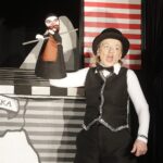 08.12.2021 Kielce. Teatr Lalki i Aktora Kubuś. Próba medialna spektaklu "Legendy ziemi świętokrzyskiej". Beata Orłowska / Jarosław Kubalski / Radio Kielce