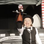 08.12.2021 Kielce. Teatr Lalki i Aktora Kubuś. Próba medialna spektaklu "Legendy ziemi świętokrzyskiej". Beata Orłowska / Jarosław Kubalski / Radio Kielce