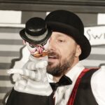 08.12.2021 Kielce. Teatr Lalki i Aktora Kubuś. Próba medialna spektaklu "Legendy ziemi świętokrzyskiej". Na zdjęciu Rafał Iwański / Jarosław Kubalski / Radio Kielce