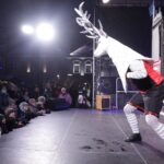 12.12.2021 Kielce.Rynek. Spektakl "Legendy ziemi świętokrzyskiej" Teatru Lalki i Aktora Kubuś / Jarosław Kubalski / Radio Kielce