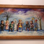 19.12.2021 Kielce. Wystawa bożonarodzeniowa w Dworku Laszczyków / Jarosław Kubalski / Radio Kielce