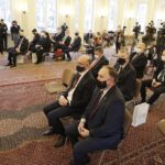 20.12.2021. Warszawa. Podpisanie umowy dot. Muzeum w Sandomierzu / Jarosław Kubalski / Radio Kielce