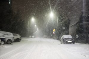 23.12.2021. Kielce. Załamanie pogody: deszcz i śnieg / Jarosław Kubalski / Radio Kielce